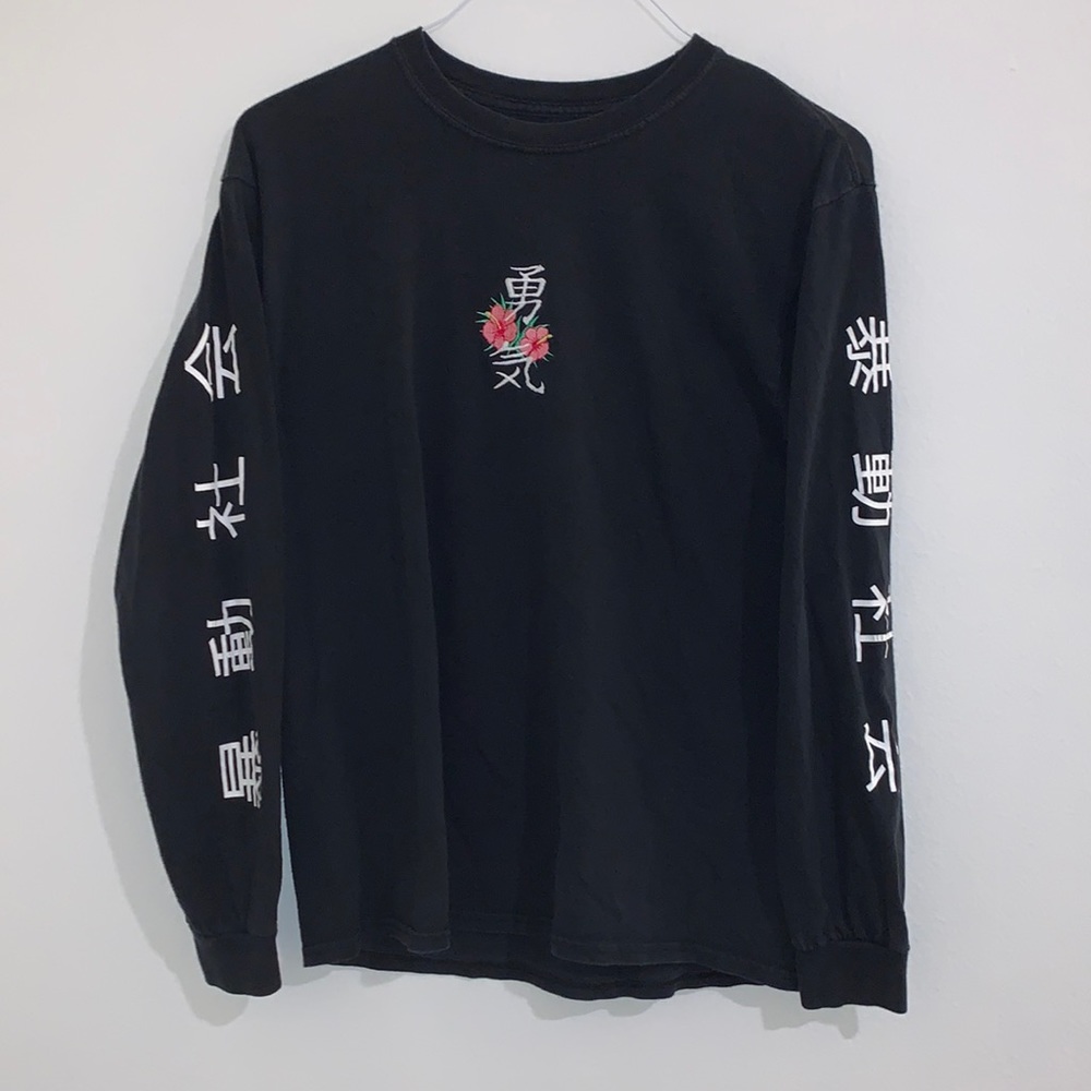 Riot Society Kanji Sweater Black